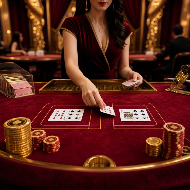 Baccarat Live — Live Casino Studio